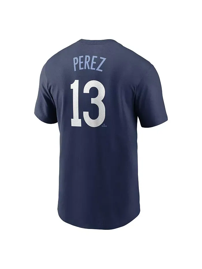 Мужская футболка Salvador Perez Kansas City Royals 2024 City Connect Fuse с именем и номером в — изображение 2 из 3