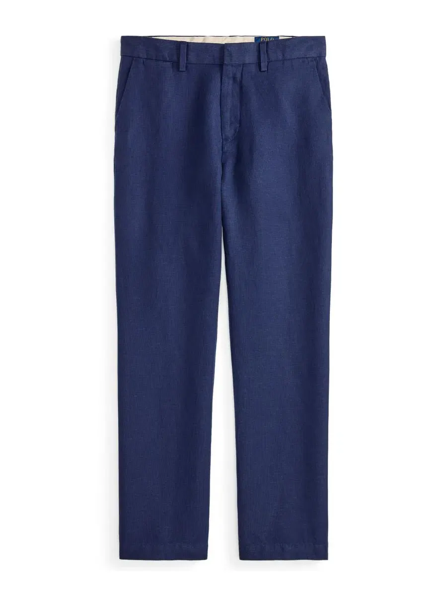 Брюки классические с принтом в елочку Manhasset Classic-Fit Polo Ralph Lauren, Newport Nay Mini — 5