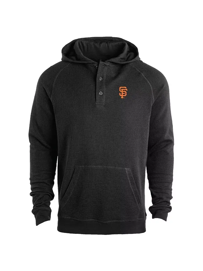 Мужская черная толстовка с капюшоном Montana Raglan San Francisco Giants Dunbrooke — изображение 1 из 1
