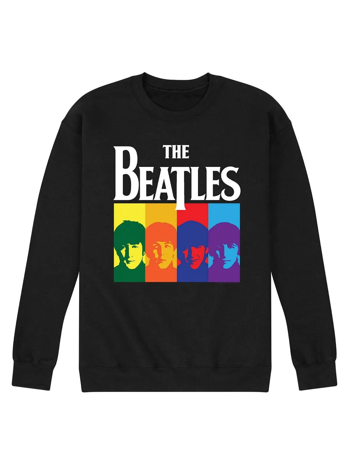 Мужская флисовая толстовка the beatles group faces AIRWAVES