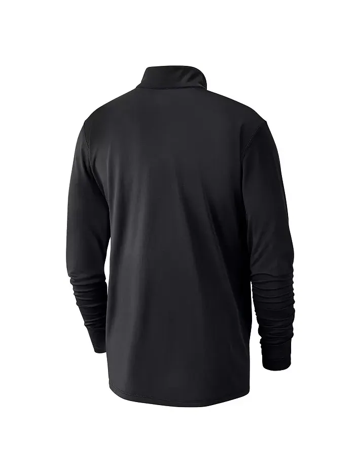 Толстовка Men's Black Sacramento Kings 2024/25 Courtside Performance Half-Zip Top Nike — изображение 2 из 3