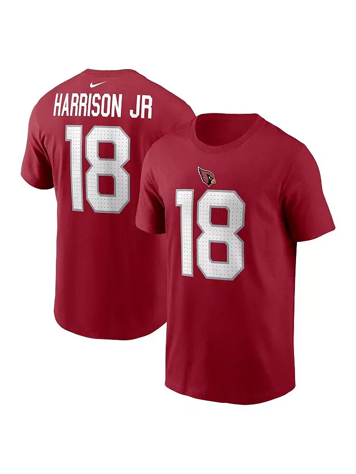 Мужская футболка Marvin Harrison Jr. с номером и названием команды Arizona Cardinals Nike — изображение 1 из 3
