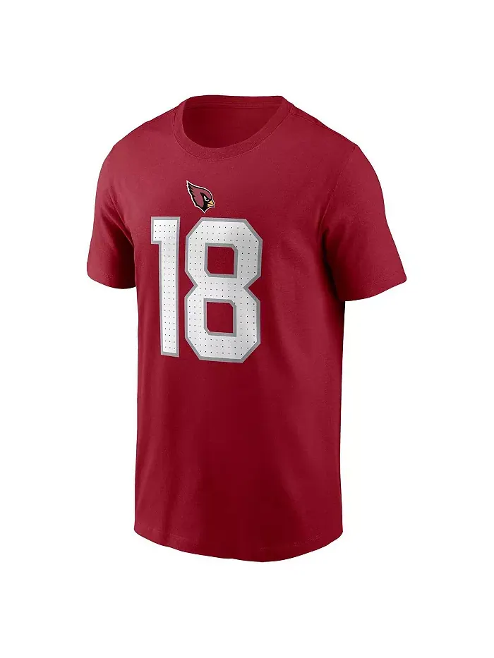 Мужская футболка Marvin Harrison Jr. с номером и названием команды Arizona Cardinals Nike — изображение 2 из 3