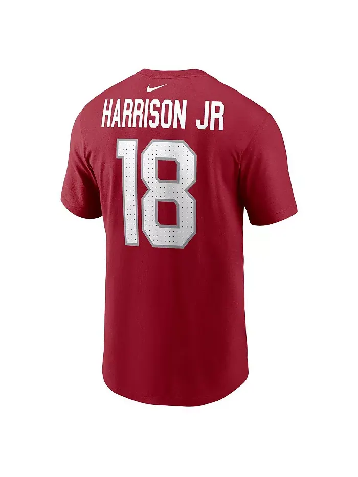 Мужская футболка Marvin Harrison Jr. с номером и названием команды Arizona Cardinals Nike — изображение 3 из 3