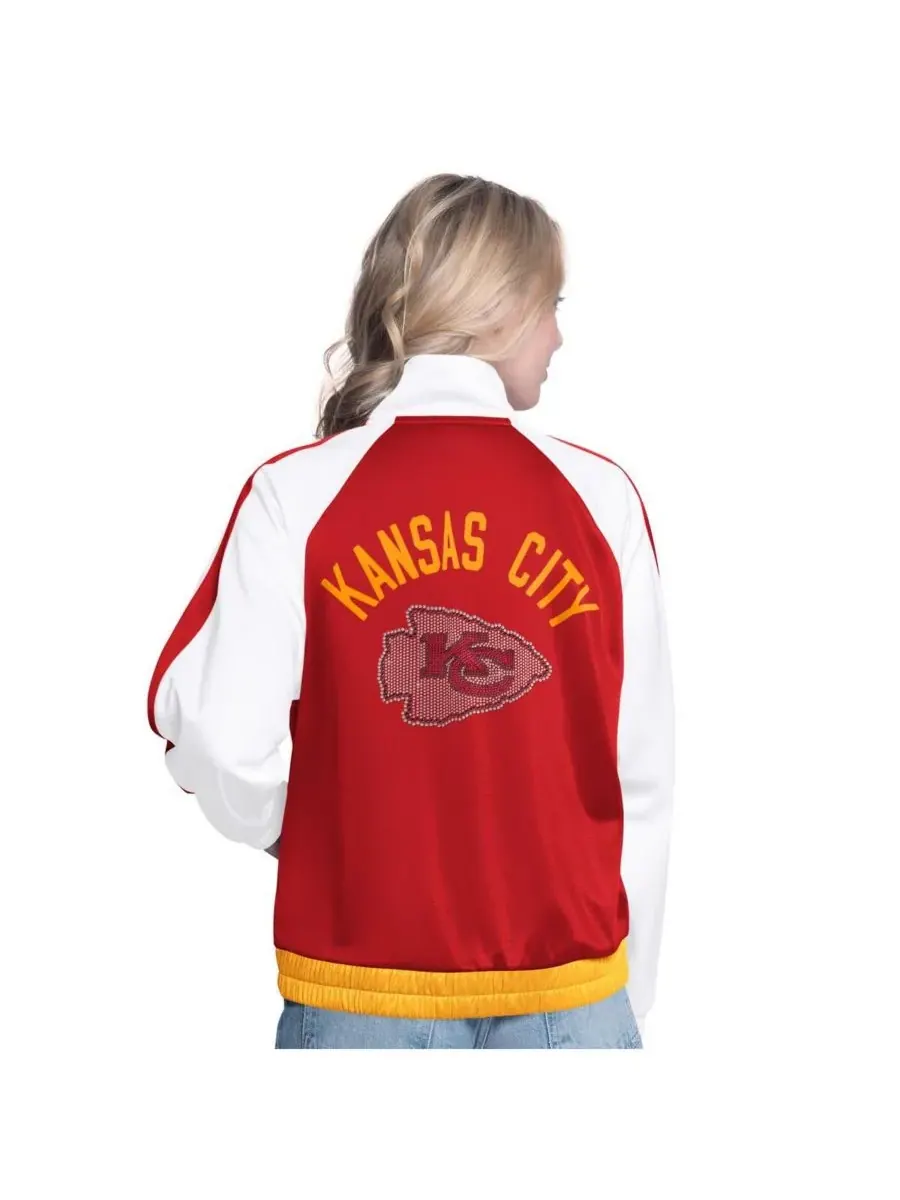 G-III 4Her by Carl Banks Женская белая/красная спортивная куртка Kansas City Chiefs Rally с — изображение 2 из 2