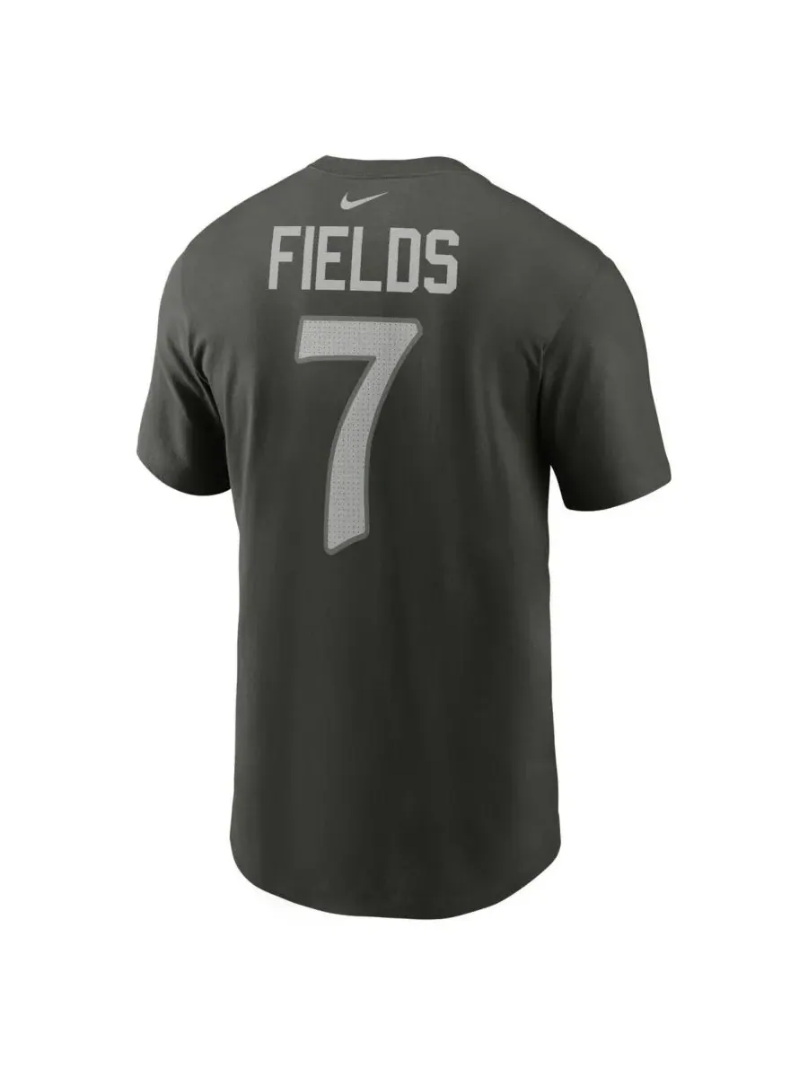 Nike Мужская футболка Джастина Филдса Gotham Green New York Jets 2025 Rivalries Collection с именем — изображение 3 из 3