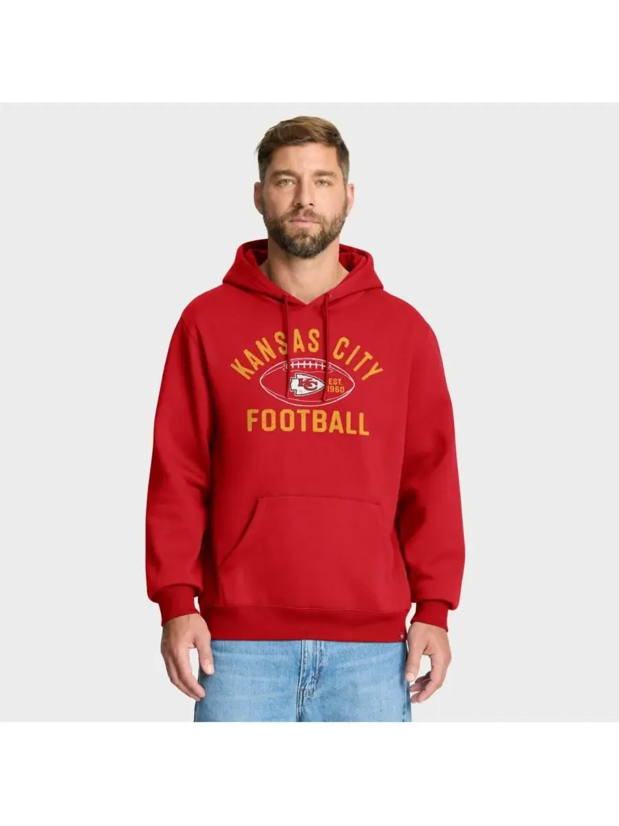 Fanatics Мужская красная толстовка с капюшоном Kansas City Chiefs Fumblerooski Legacy — изображение 1 из 5, красный