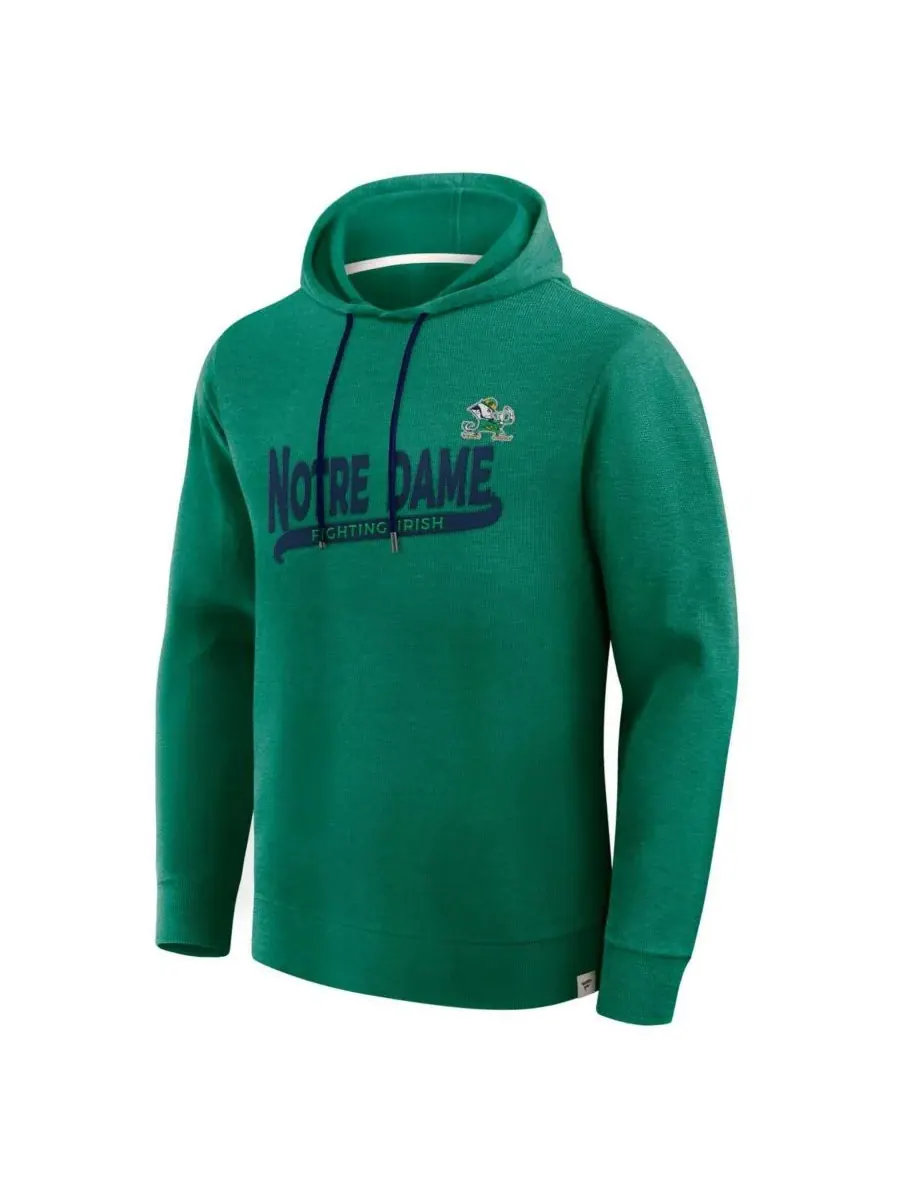 Fanatics Мужская зеленая толстовка с длинными рукавами Notre Dame Fighting Irish Hometown Premium — изображение 4 из 5