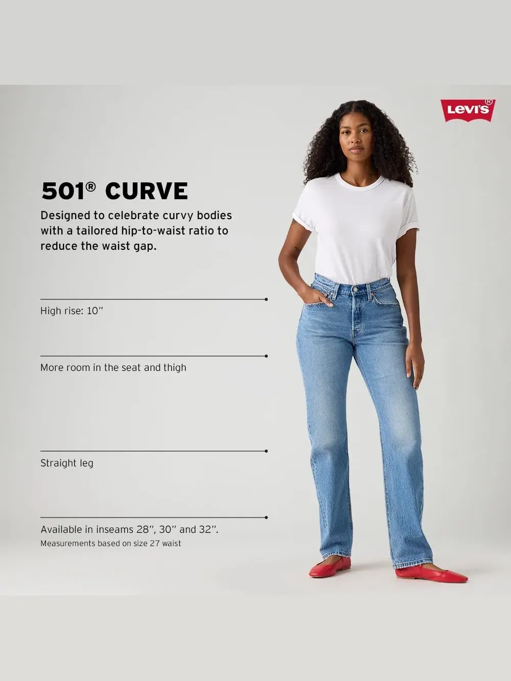 Женские джинсы Levi's 501 Curve — изображение 4 из 5
