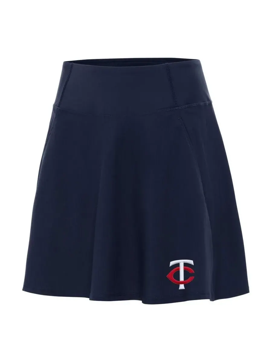 Antigua Женская темно-синяя юбка-шорты Minnesota Twins Chip Skort — изображение 1 из 1, темно-синий