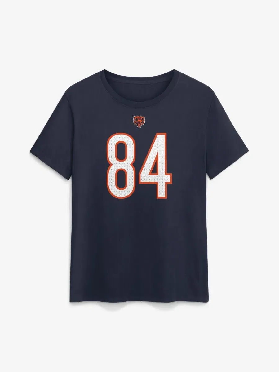 Футболка с именем и номером игрока Colston Loveland Nike — изображение 2 из 3, темно-синий
