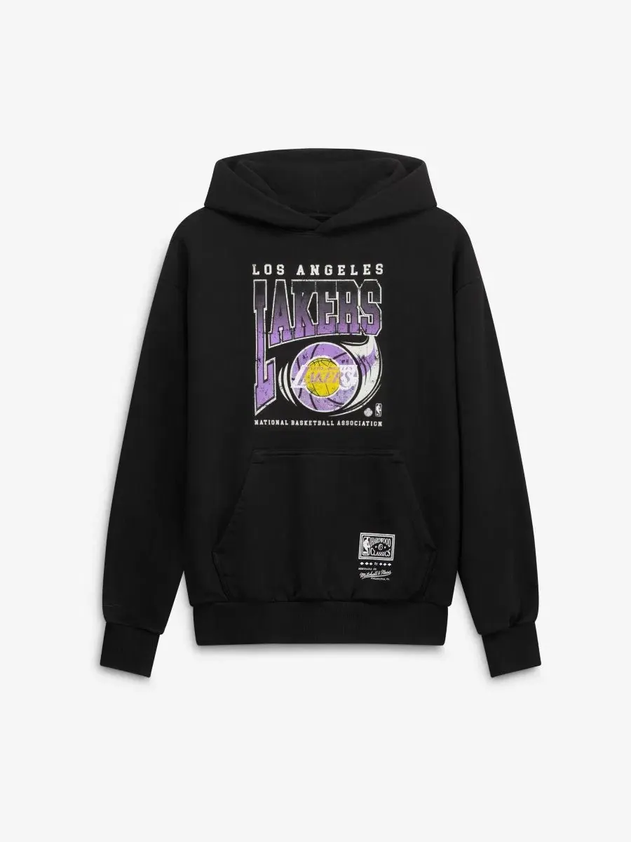 Худи с принтом Los Angeles Lakers Ball Out Mitchell & Ness — изображение 1 из 2, черный