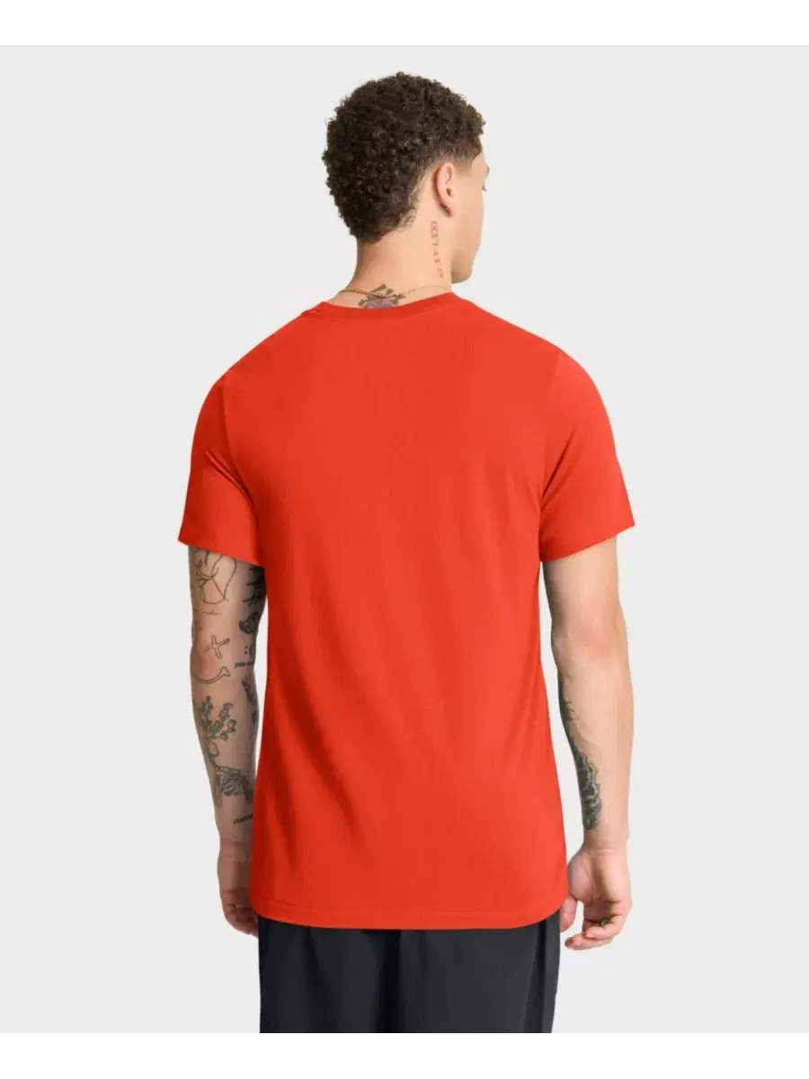Футболка с принтом Tri-Blend Logo San Francisco Giants Nike — изображение 4 из 5, оранжевый