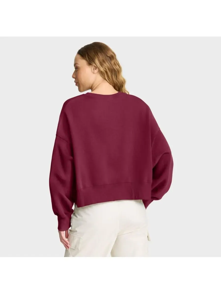 Женская толстовка Garnet Florida State Seminoles Oversized Phoenix Arch Pullover Sweatshirt Nike — изображение 3 из 3, гранат