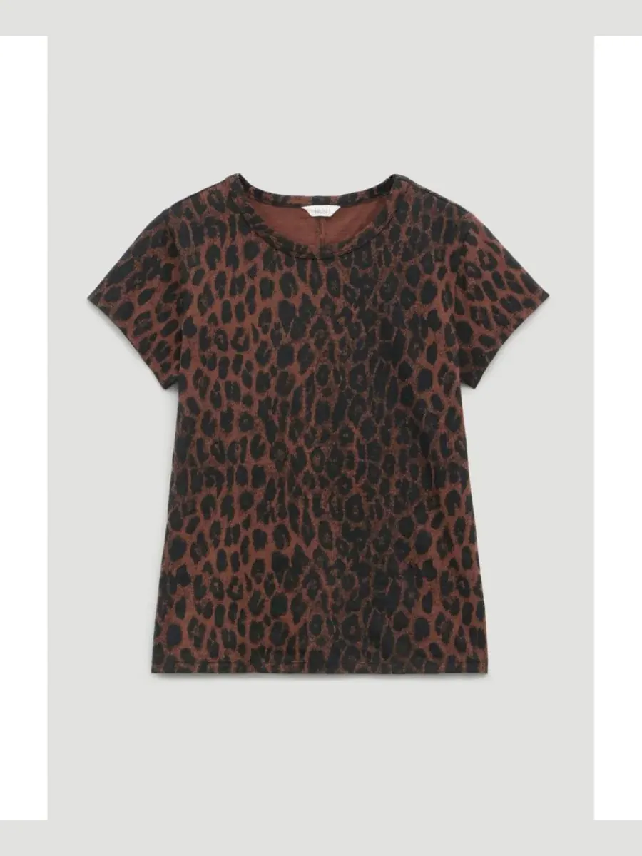 Футболка женская с принтом леопарда Hush, Soft Leopard — изображение 4 из 4