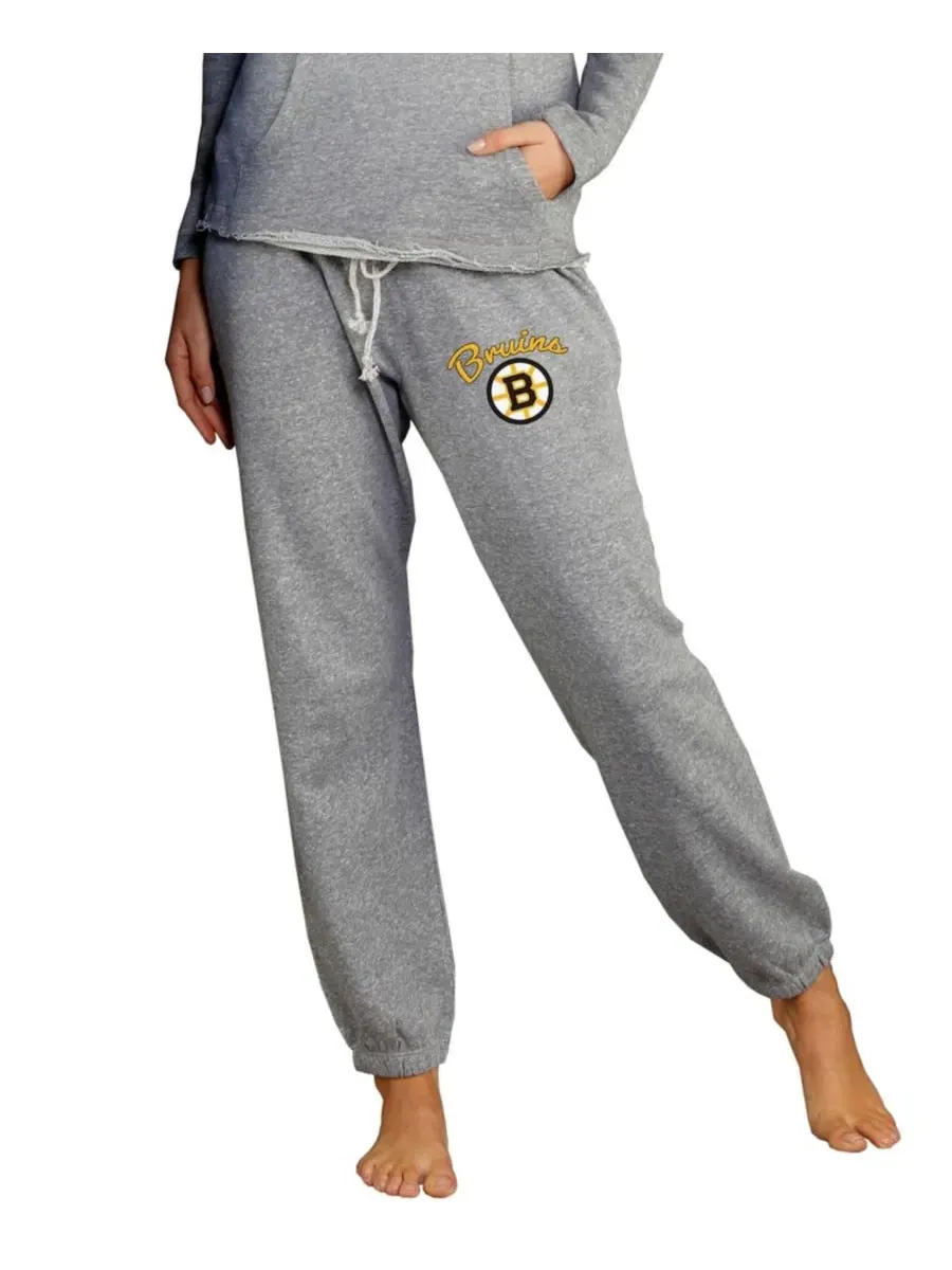 Женские серые трикотажные спортивные брюки Boston Bruins Concepts Sport — изображение 1 из 1, серый