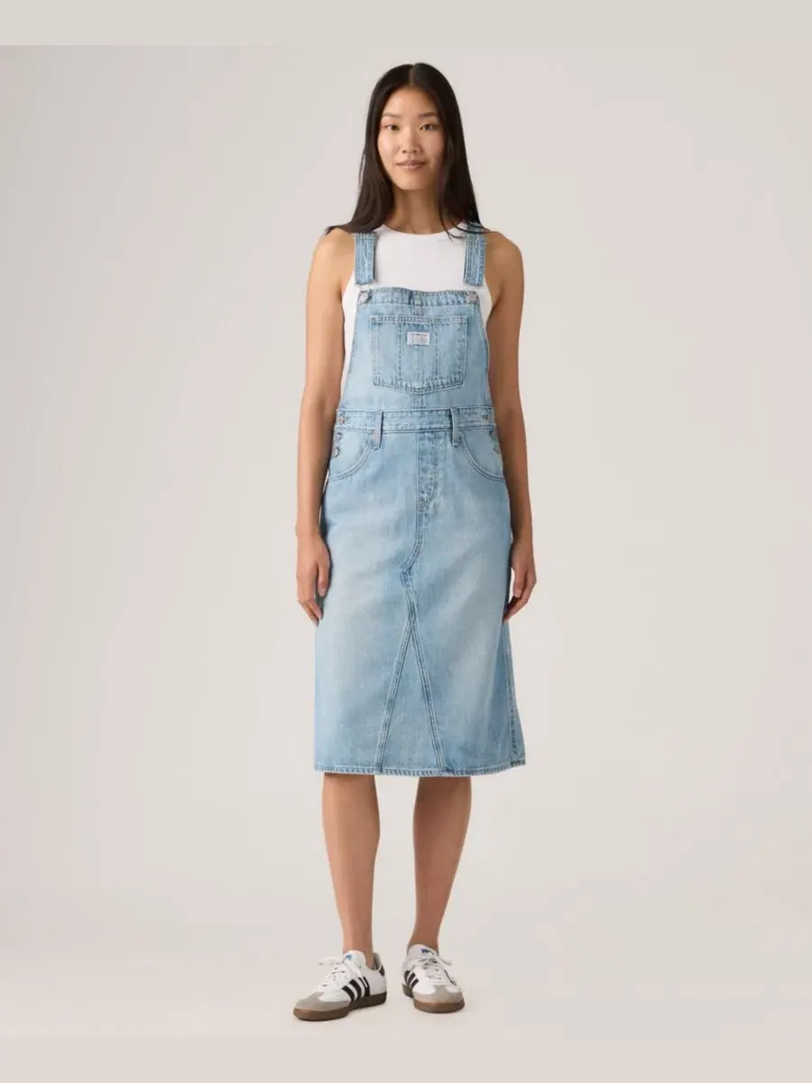 Женское платье-юбка свободного кроя Decon без рукавов Levi'S — изображение 2 из 4