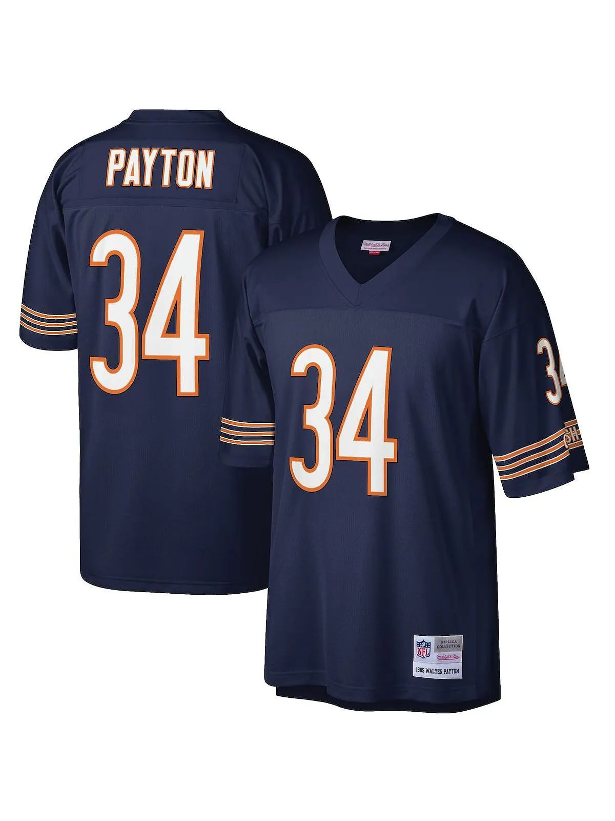 Мужская футболка walter payton navy chicago bears big and tall 1985 года, копия джерси для — изображение 1 из 3, темно-синий