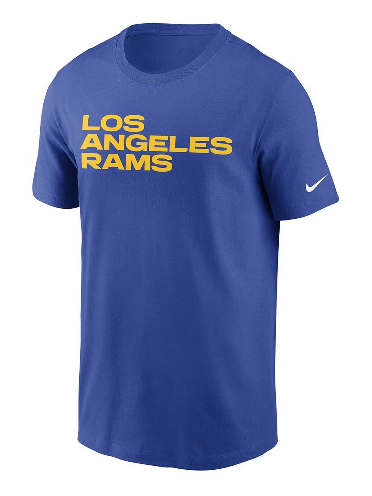Мужская футболка с надписью Royal Los Angeles Rams Team Nike — изображение 3 из 3, королевский