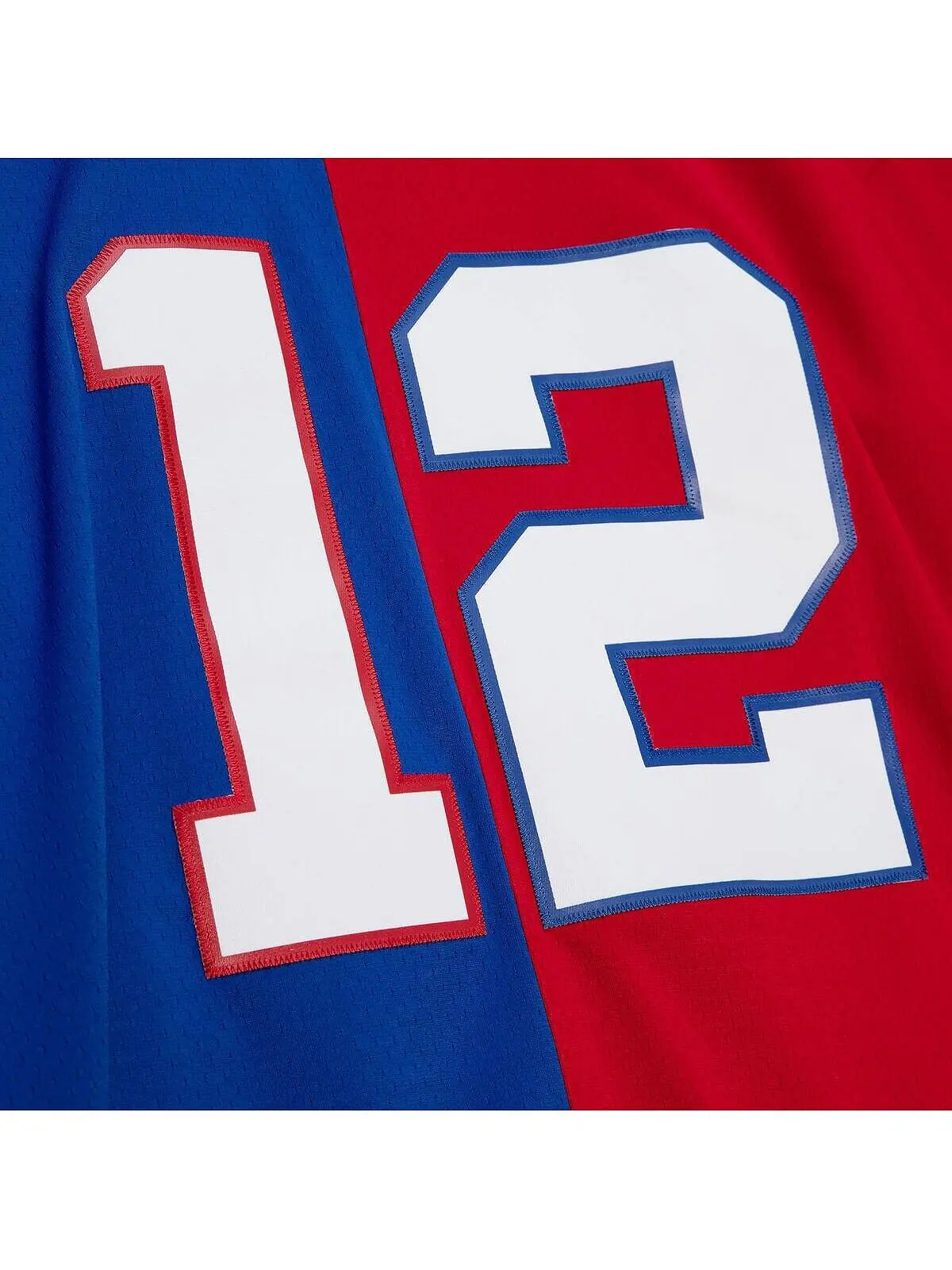 Мужская копия джерси jim kelly royal and red buffalo bills 1990 split legacy Mitchell & Ness — изображение 2 из 4, красный