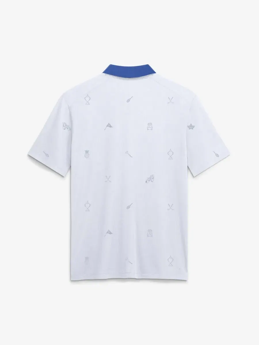 Поло Nike Vapor Pattern Dri-FIT с вышитым логотипом Kentucky Wildcats — изображение 2 из 2, белый