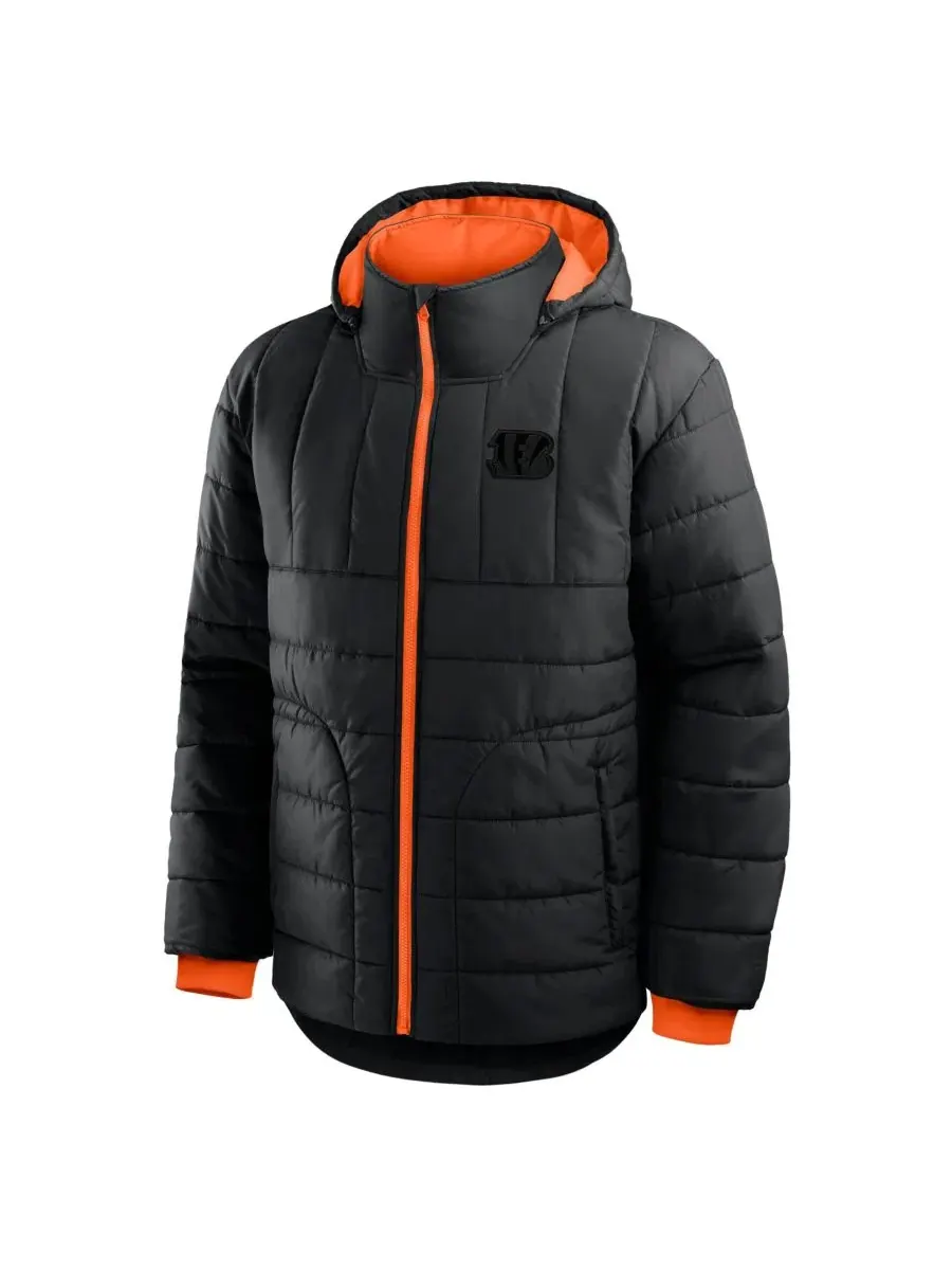 Куртка с капюшоном Cincinnati Bengals Fanatics — изображение 6 из 6, черный