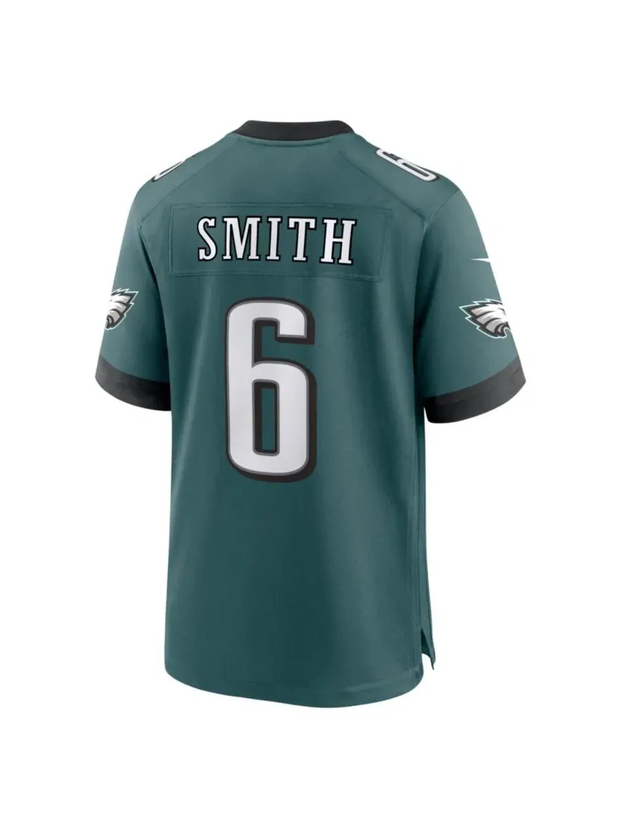 Футболка Nike DeVonta Smith Philadelphia Eagles Team Game — изображение 3 из 3, зеленый