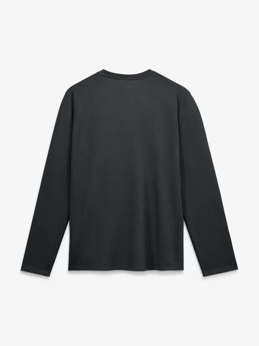 Футболка с длинным рукавом Nike Ohio State Buckeyes 2026 Sideline Coaches UV Dri-FIT — изображение 2 из 2, черный