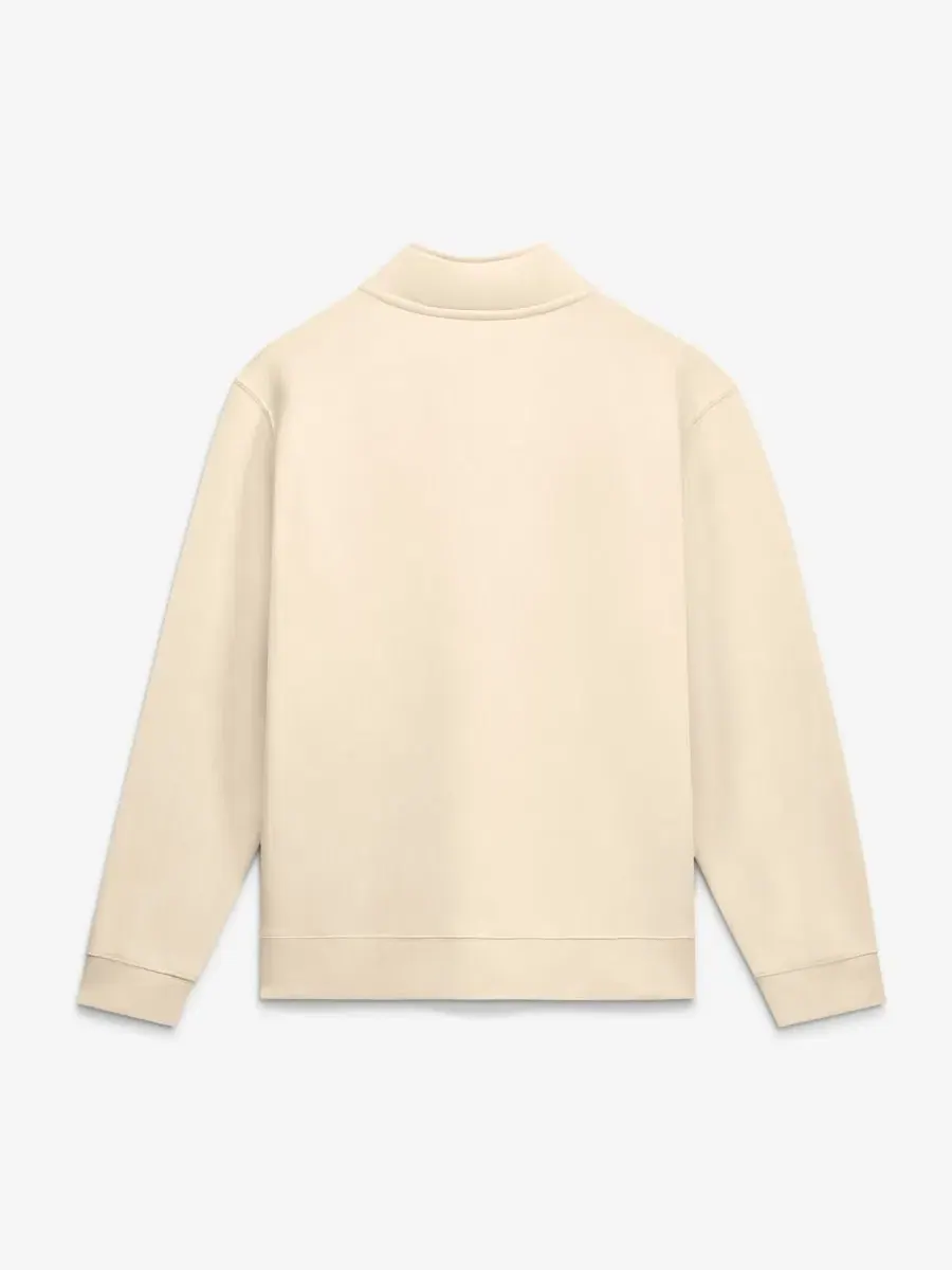 Пуловер Nike Clemson Tigers Primetime Club Fleece Half-Zip — изображение 2 из 2, кремовый оранжевый