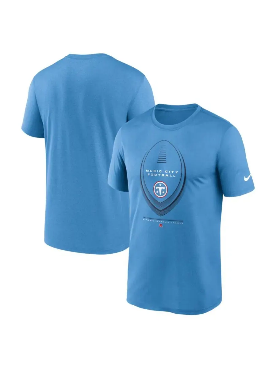 Футболка мужская с принтом Legend Icon Dri-FIT Nike — изображение 1 из 3, светлый синий