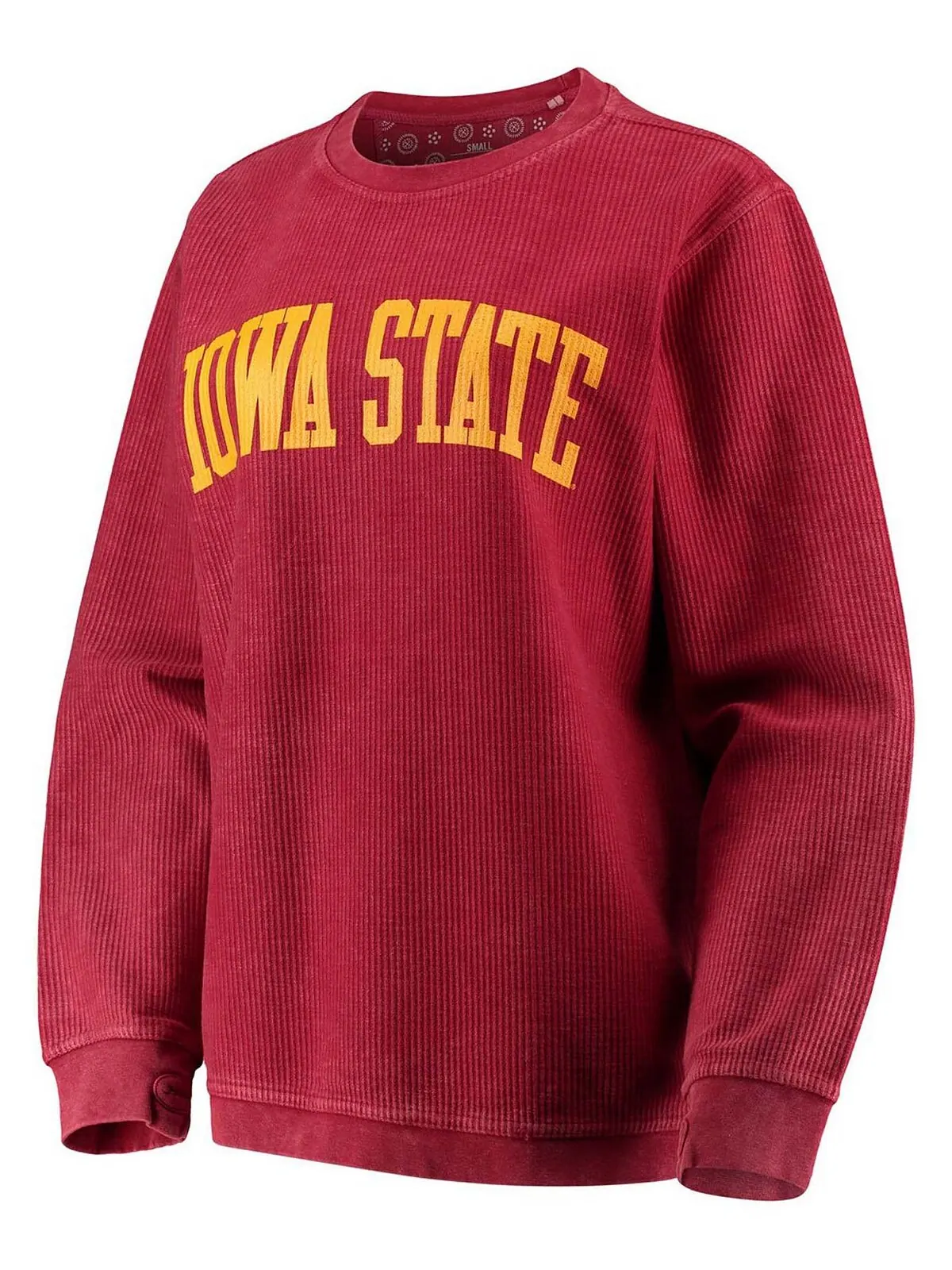 Женский свитшот Cardinal Iowa State Cyclones с удобным шнурком в винтажном стиле, базовый пуловер с — изображение 2 из 3
