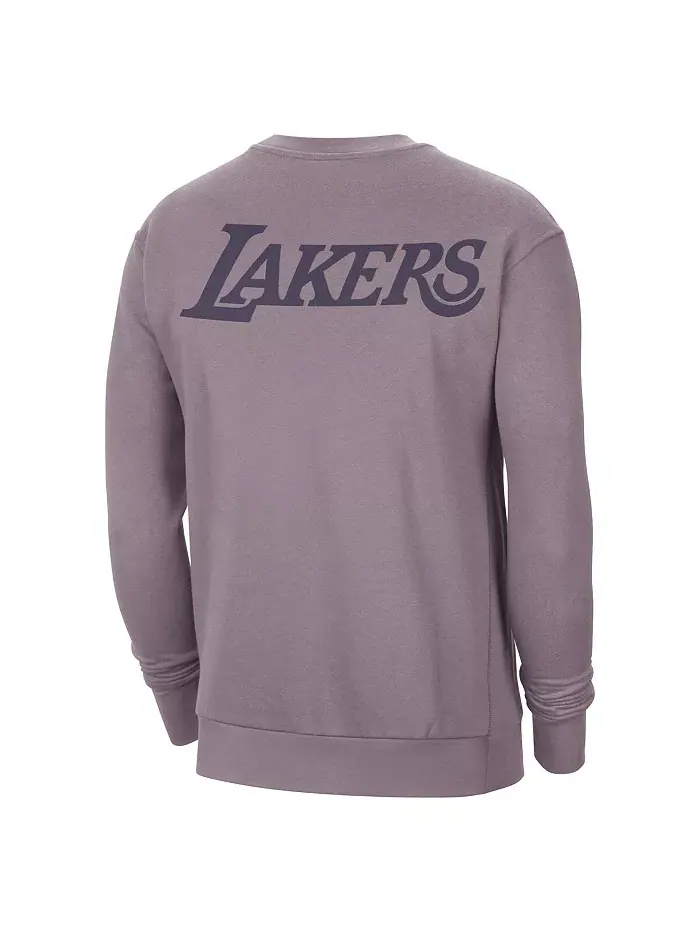 Мужской фиолетовый тяжелый толстовка Los Angeles Lakers Courtside Statement Edition Jordan — изображение 3 из 3