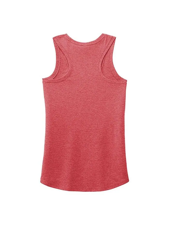 Женская майка Heather Red Chase Briscoe 2023 #14 Finish Line Tri-Blend Racerback Stewart-Haas — изображение 3 из 3, красный
