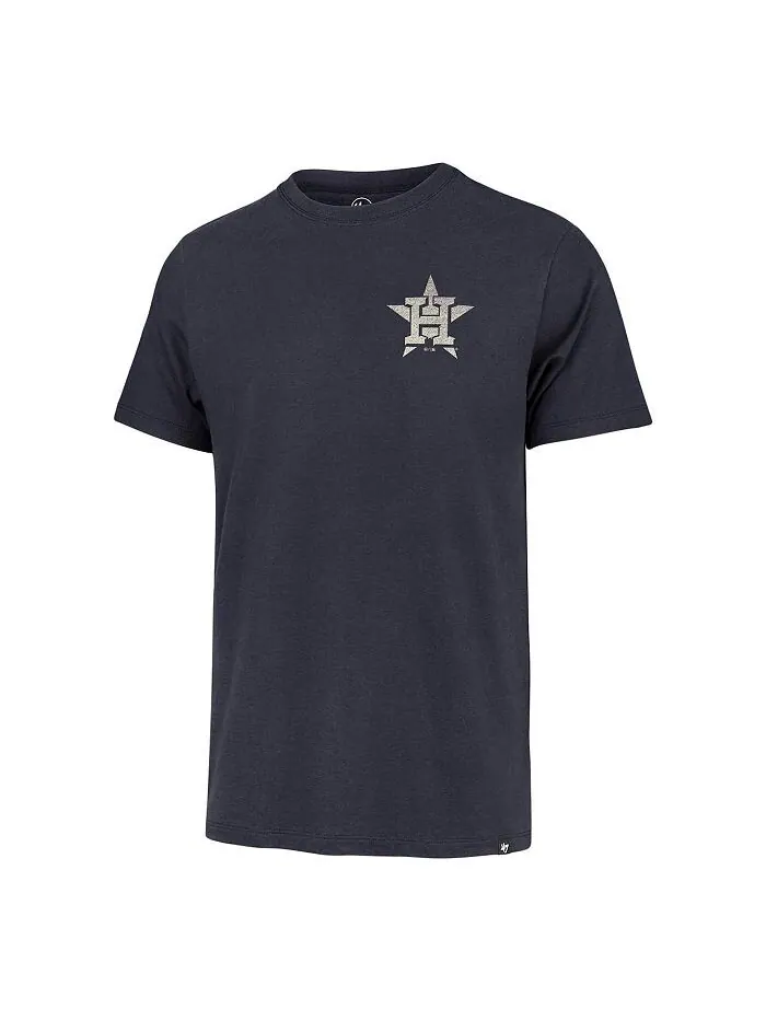 Мужская темно-синяя футболка Houston Astros Turn Back Franklin '47 Brand — изображение 2 из 2, темно-синий