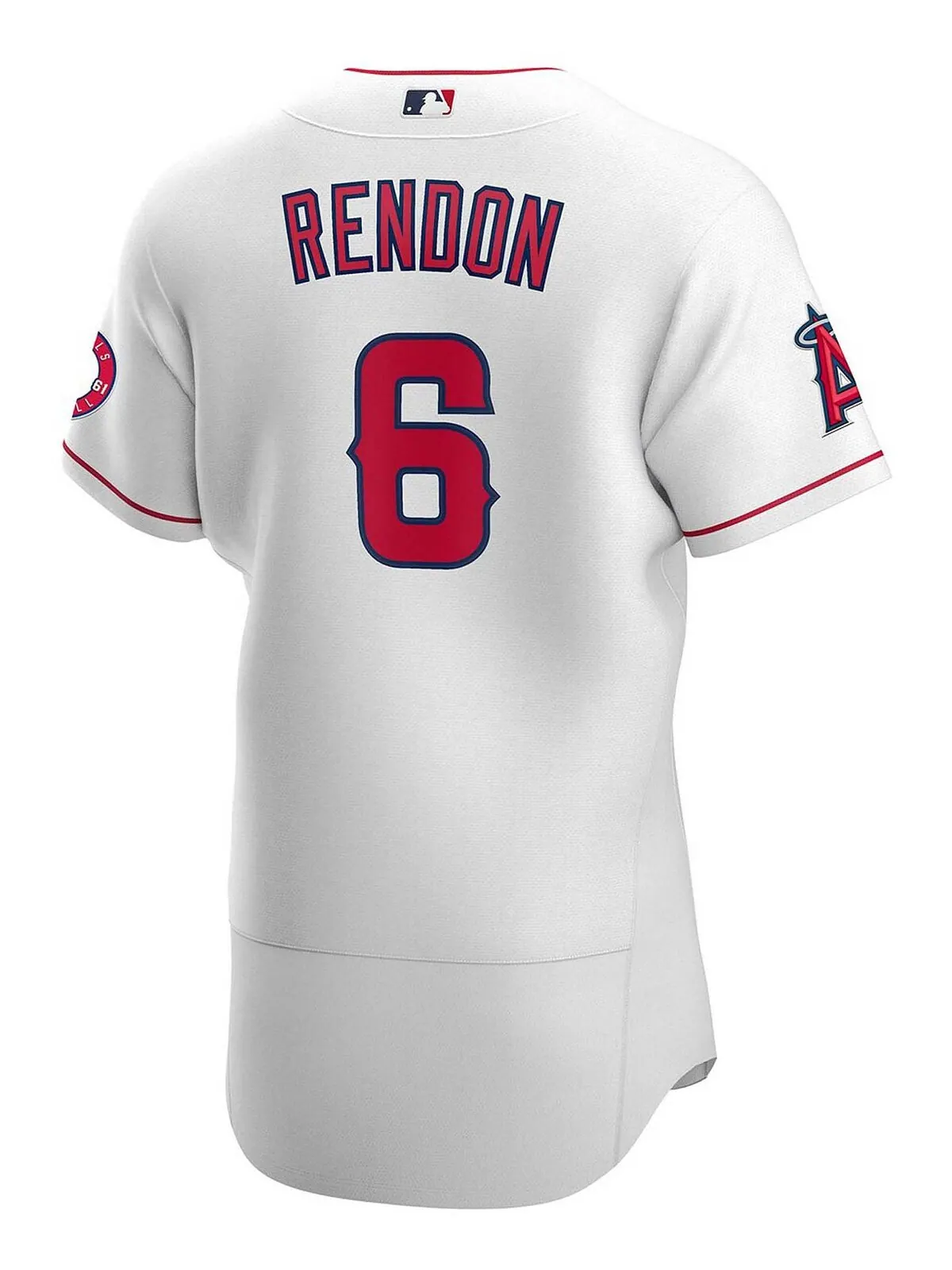 Мужское белое джерси для игрока Anthony Rendon Los Angeles Angels Authentic Player Nike — изображение 2 из 3, белый