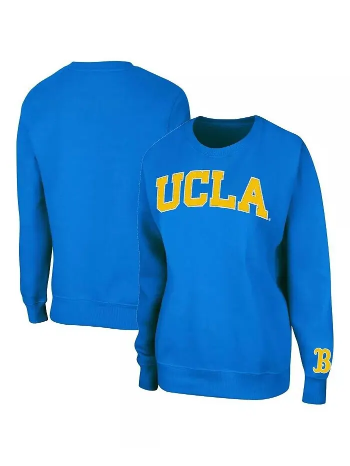Женский синий пуловер UCLA Bruins Campanile свитшот Colosseum — изображение 1 из 3