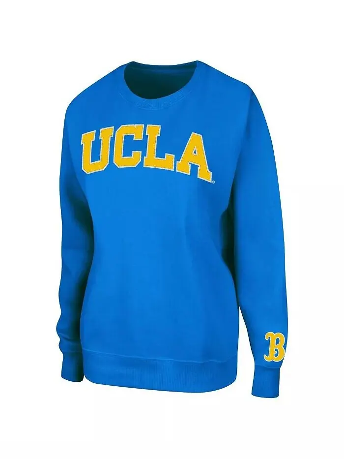 Женский синий пуловер UCLA Bruins Campanile свитшот Colosseum — изображение 3 из 3