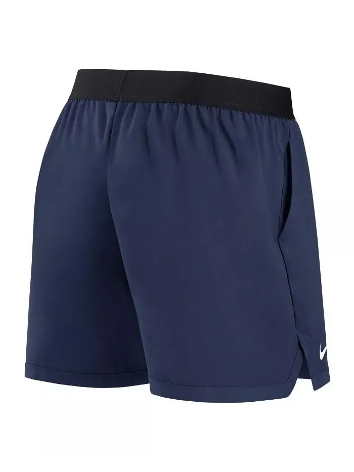 Женские темно-синие шорты Houston Astros Authentic Collection Flex Vent Max Performance Nike — изображение 3 из 3