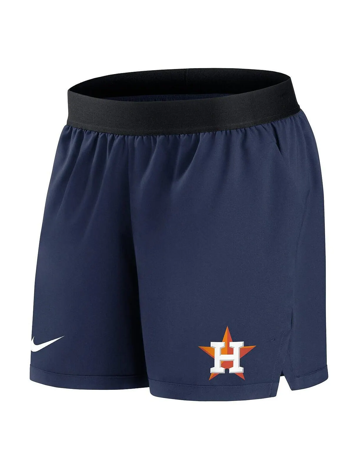 Женские темно-синие шорты houston astros authentic collection flex vent max performance Nike — изображение 2 из 3