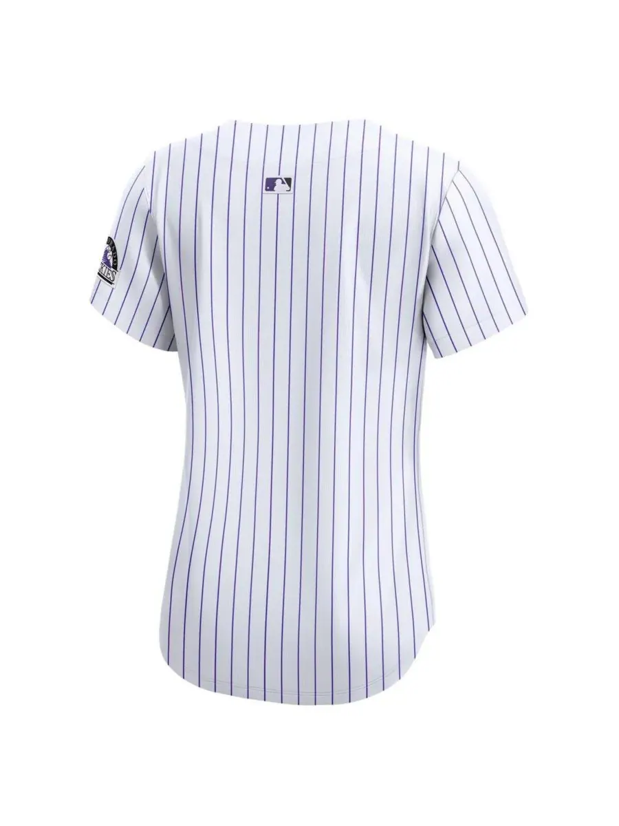 Nike Женская белая домашняя футболка Colorado Rockies Limited — изображение 3 из 3, белый