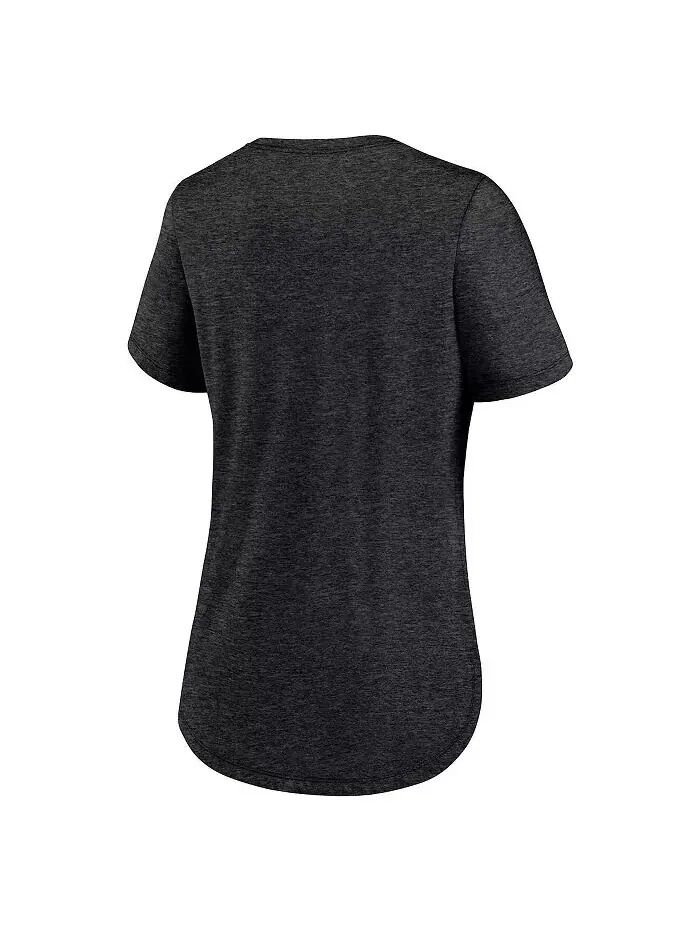 Женская черная футболка из трех смесей New Orleans Saints Local Fashion Heather Nike — изображение 3 из 3