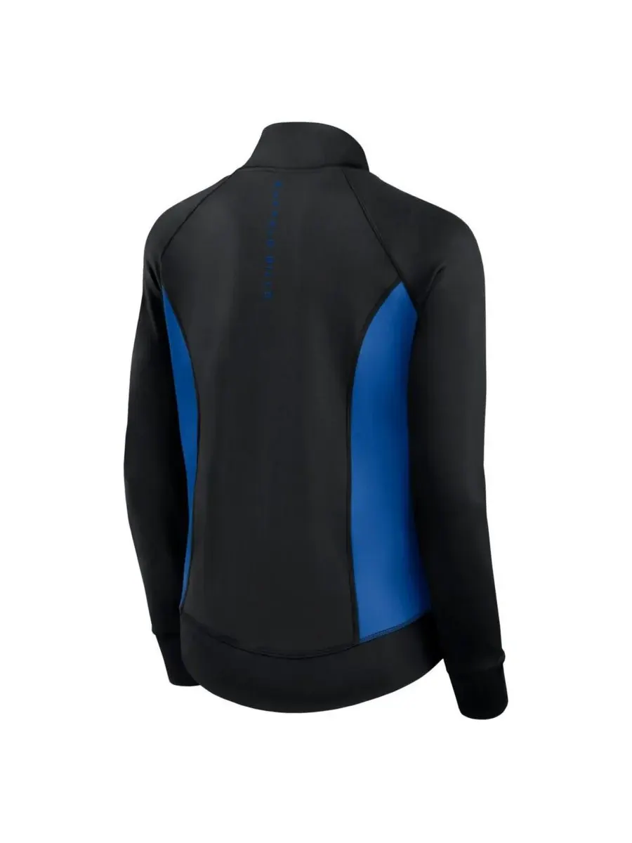Fanatics Signature Женская черная спортивная куртка Buffalo Bills Studio Fitted Full-Zip Gym Track — изображение 3 из 3
