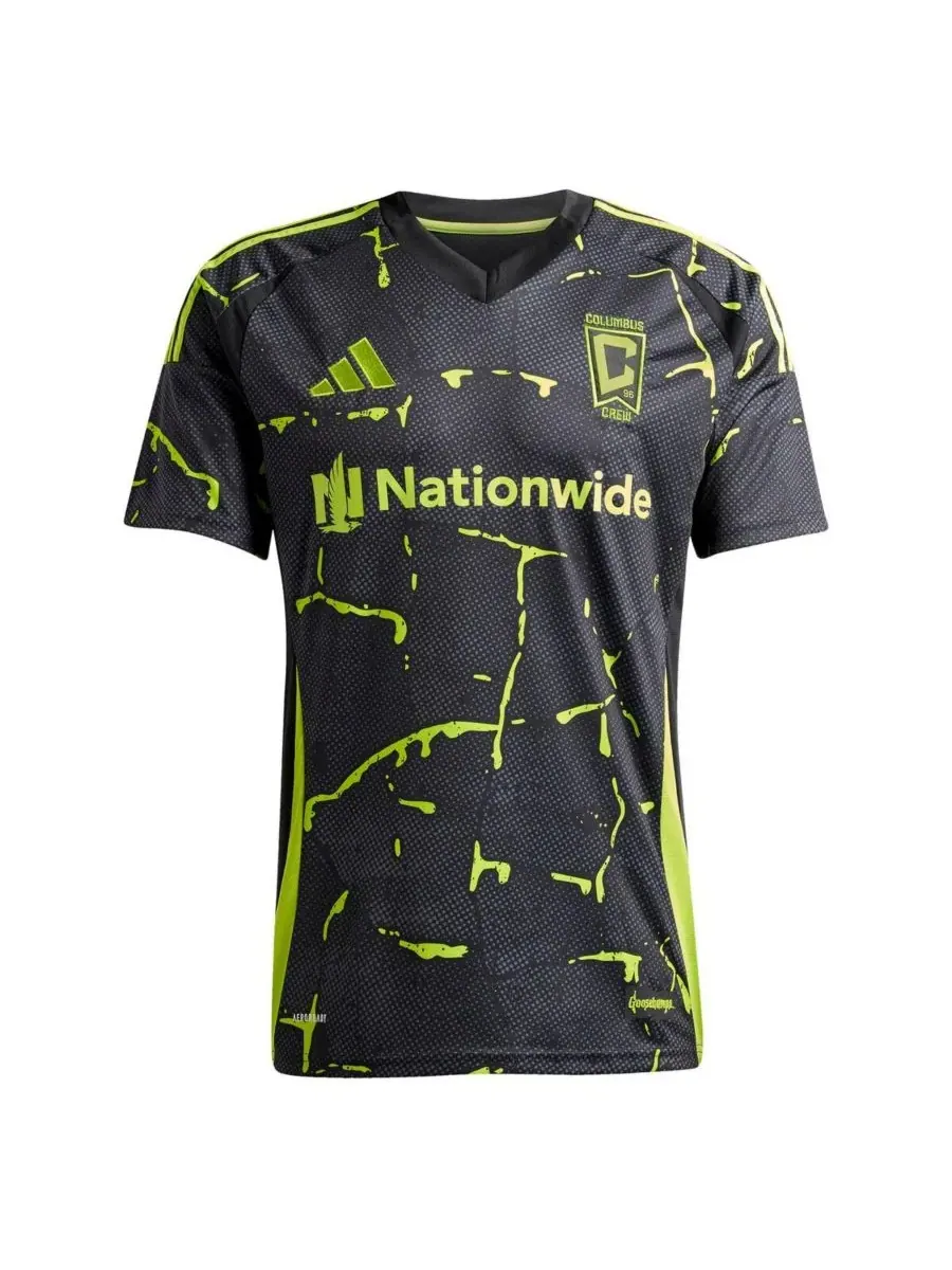 Adidas Мужская черная футболка Darlington Nagbe Columbus Crew 2025 The Goosebumps Kit (реплика) — изображение 2 из 3, черный