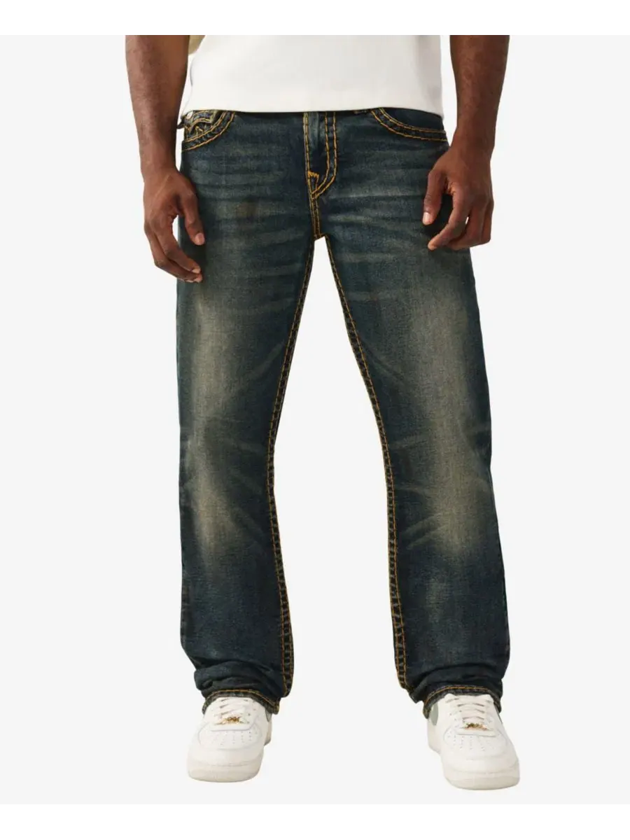 Мужские джинсы Ricky Super T Straight Flap True Religion — изображение 1 из 3
