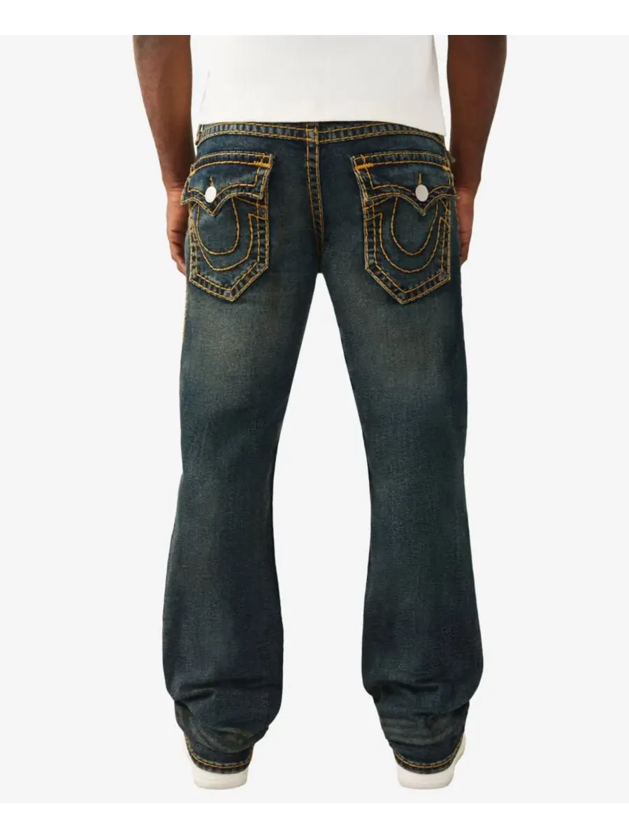Мужские джинсы Ricky Super T Straight Flap True Religion — изображение 3 из 3
