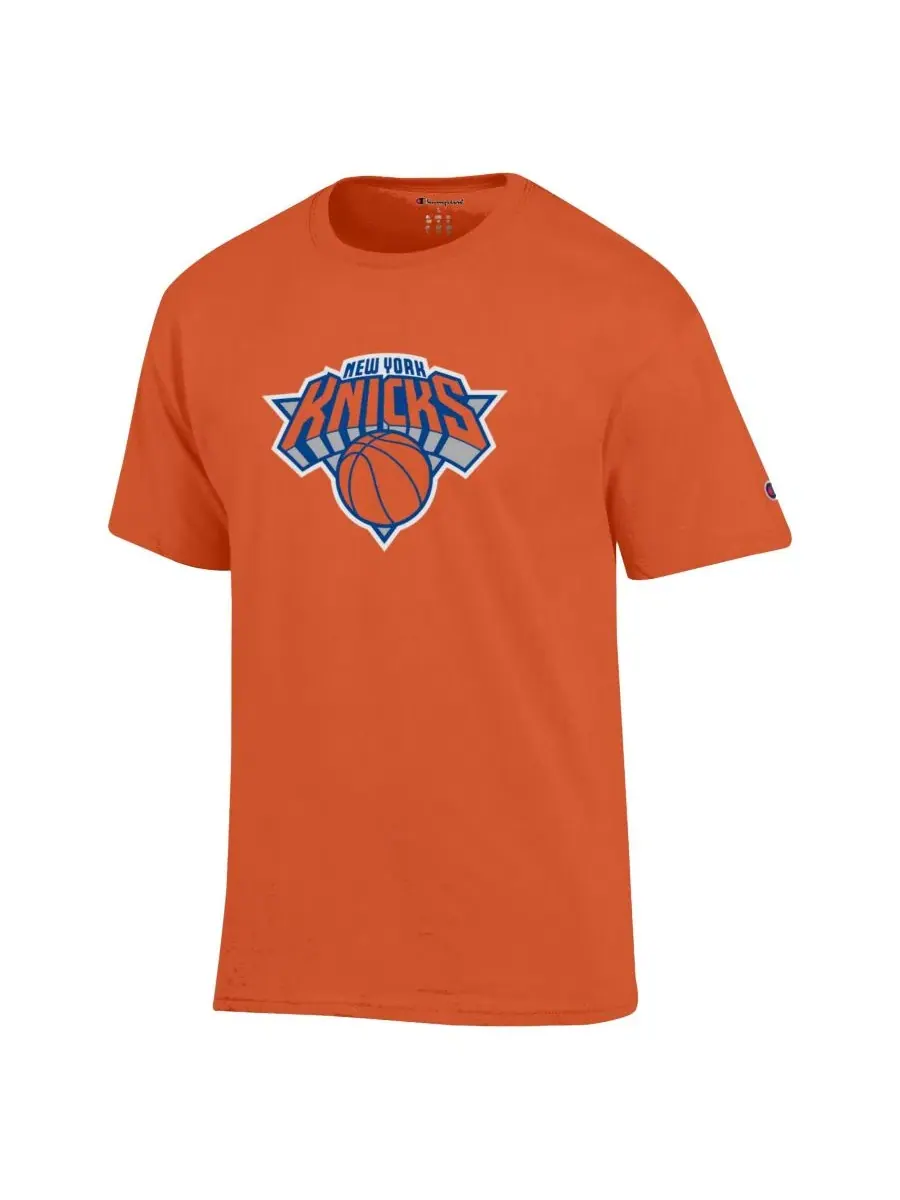 Футболка с принтом New York Knicks Champion — изображение 2 из 3, оранжевый