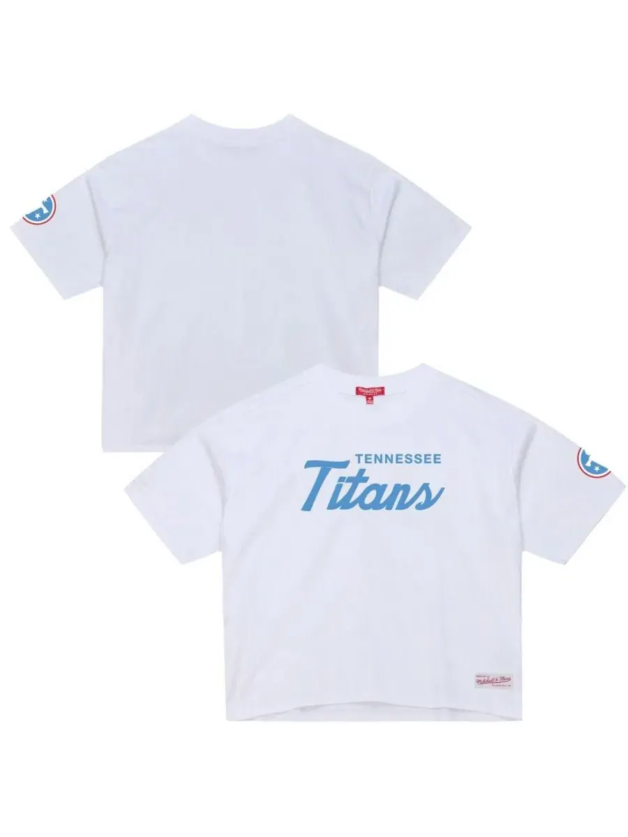 Футболка женская с принтом Head Coach Tennessee Titans Mitchell & Ness — изображение 1 из 3, белый