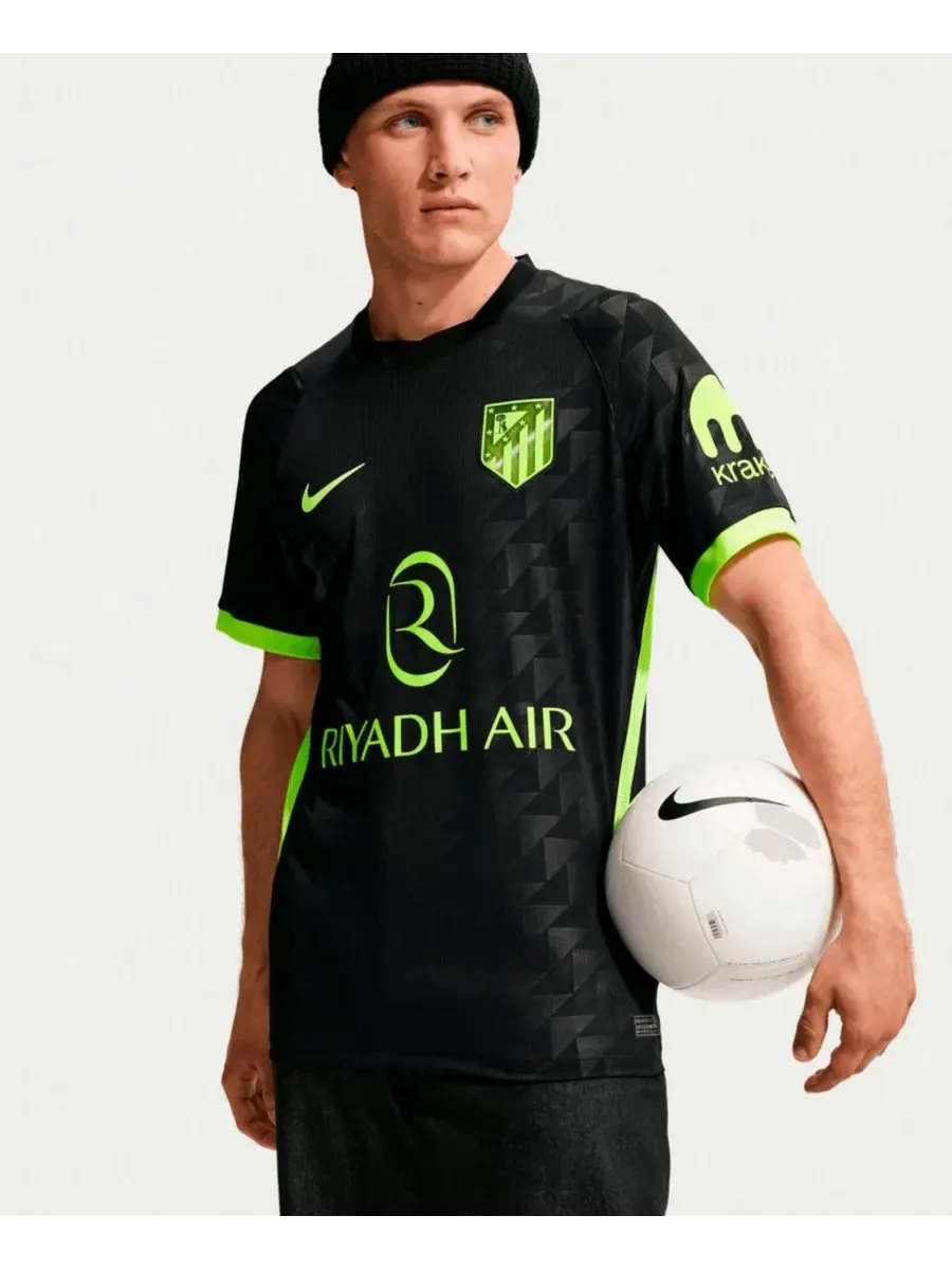 Футбольная футболка Nike Atletico de Madrid 2026/27 Away Stadium Replica Jersey — изображение 1 из 5, черный