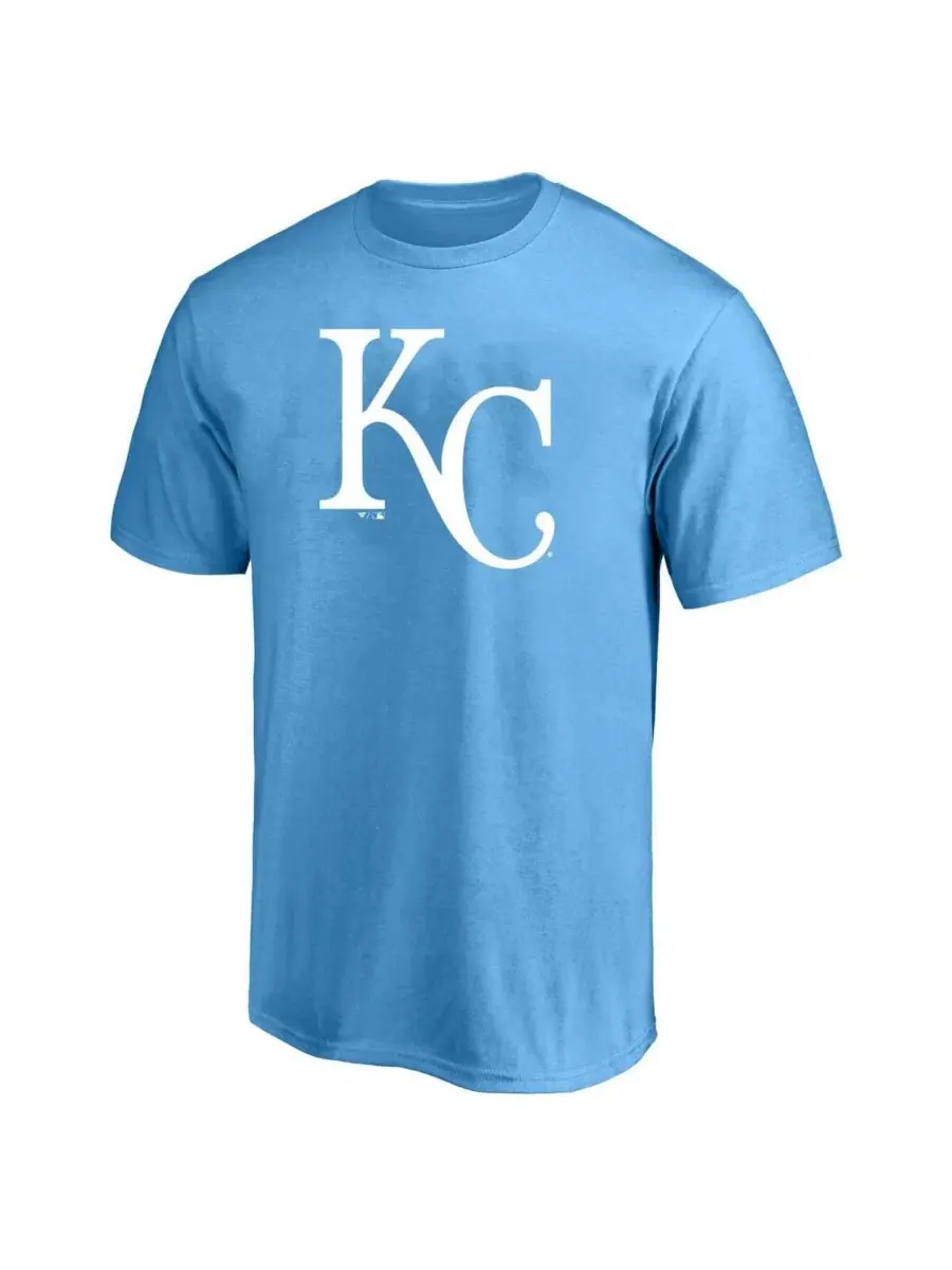 Футболка с именем и номером Bobby Witt Jr. Royal Kansas City Royals Fanatics — изображение 2 из 3, светлый синий
