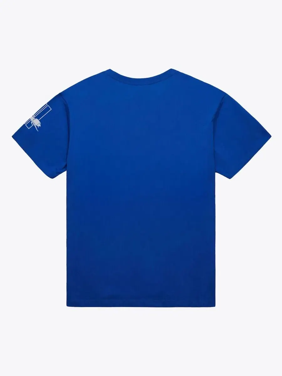 Футболка с принтом Detroit Lions Head Coach Classic Mitchell & Ness — изображение 2 из 2, синий